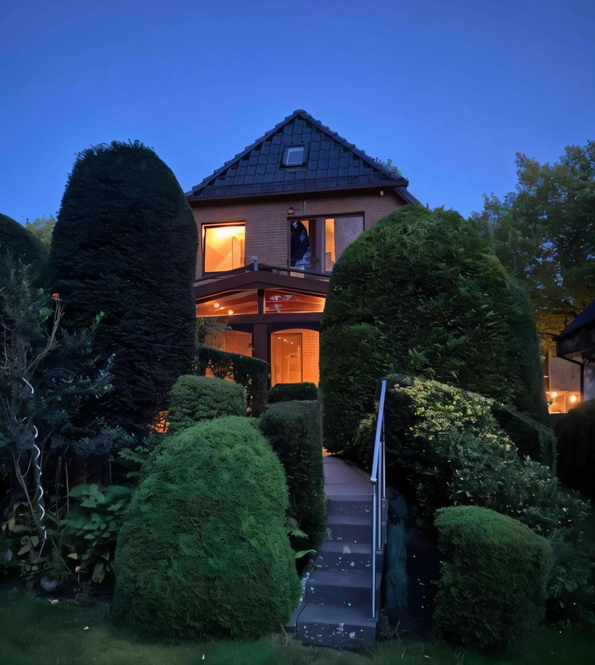 Gartenblick-oase: Obergeschosswohnung In Hamburg